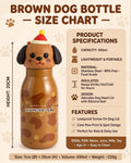 Cute Cartoon Face Stainless Steel Water Bottle | Insulated Hot & Cold Thermos Flask for Kids & School