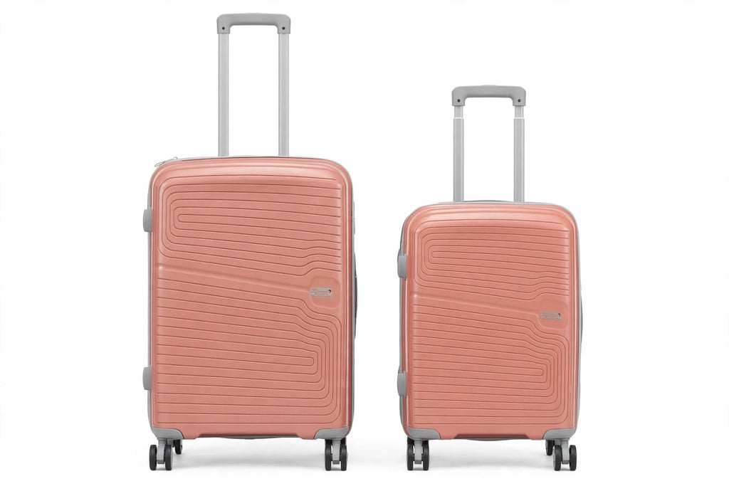 Premium Hard Shell Travel Luggage Trolley Bags Combo Set of 2 with 360° Spinner Wheels & TSA Lock (20 Inch + 24 Inch)