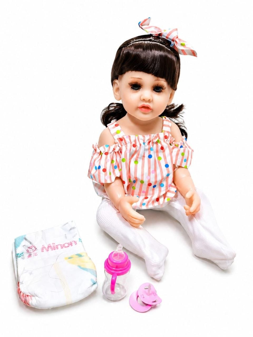 Realistic Reborn Baby Doll Set with Accessories