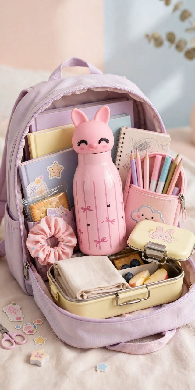 Premium Insulated Stainless Steel Water Bottle for Kids – 450ml Leak-Proof Double Wall Vacuum Thermal Flask for School & Travel